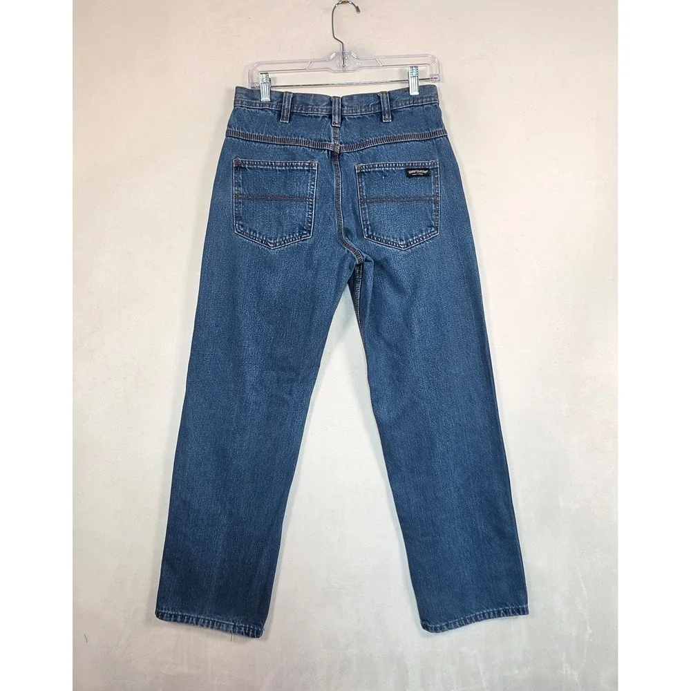 Most‎ Wanted Denim Jeans Men's 30x32 Medium Wash Straight Leg Y2K Skater